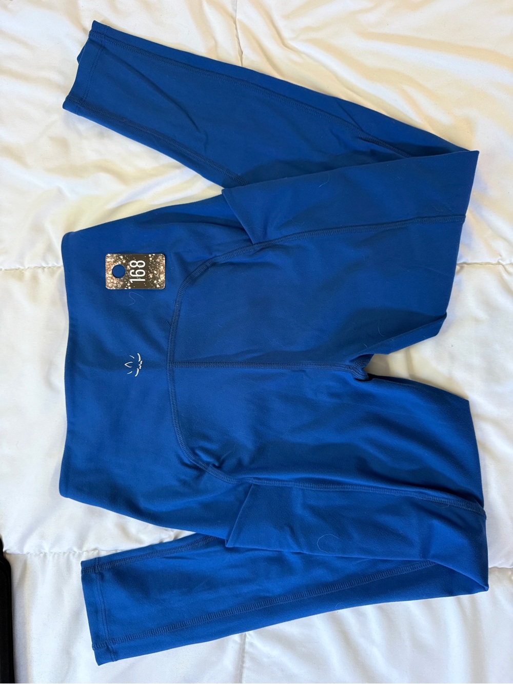 168 Beyond Yoga Royal Blue High-Waist Performance Leggings